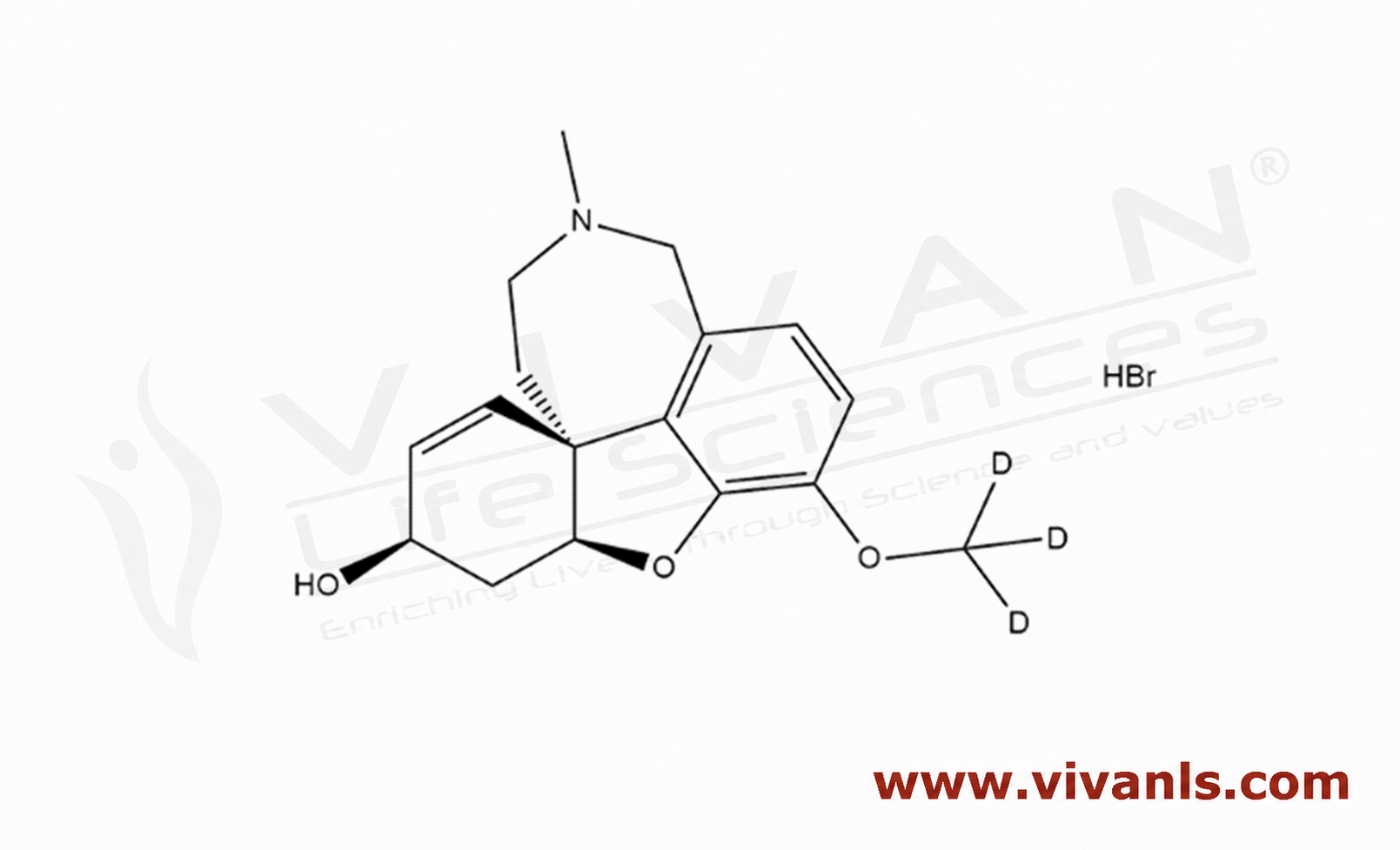 Stable Isotope Labeled Compounds-Galantamine HBr D3-1784717553.png